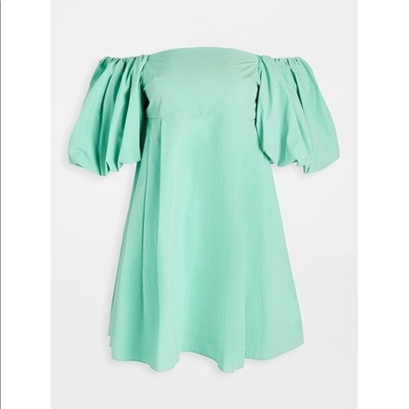 OPT O.P.T. NWT Crepe Callen Seafoam Green Dress new Small new - Picture 1 of 12